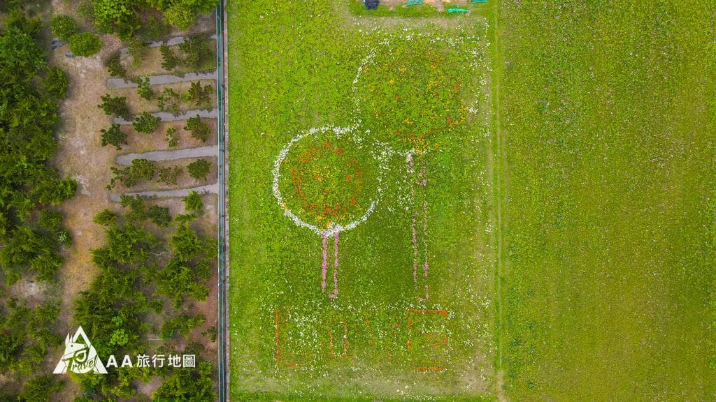 2021大溪花彩節空拍日日有愛