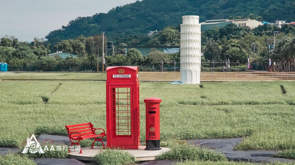 2021桃園大溪花彩節電話亭