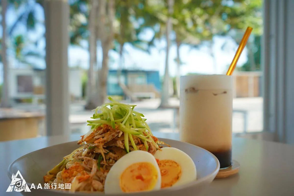 椰風浪鼓椒麻雞麻醬麵