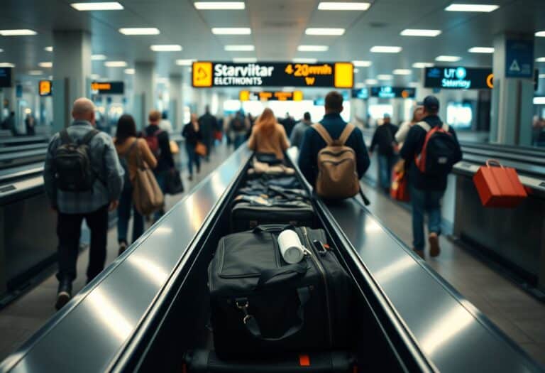 The latest departure airport baggage regulations: exempted from taking out electronic goods and liquid inspection