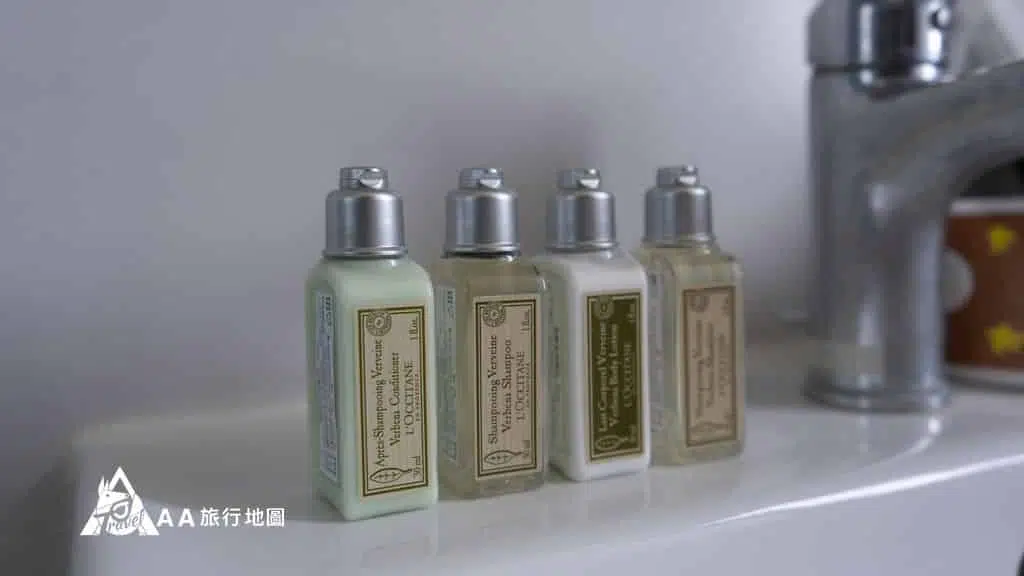 少冰半糖使用歐舒丹的沐浴組