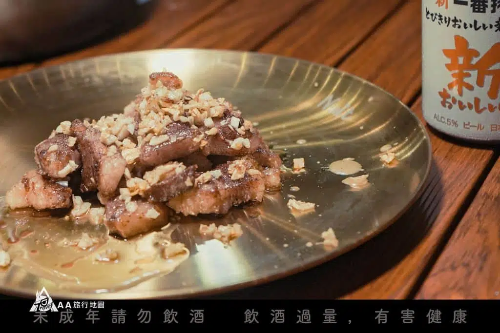 Luxury Camper Garlic Steak