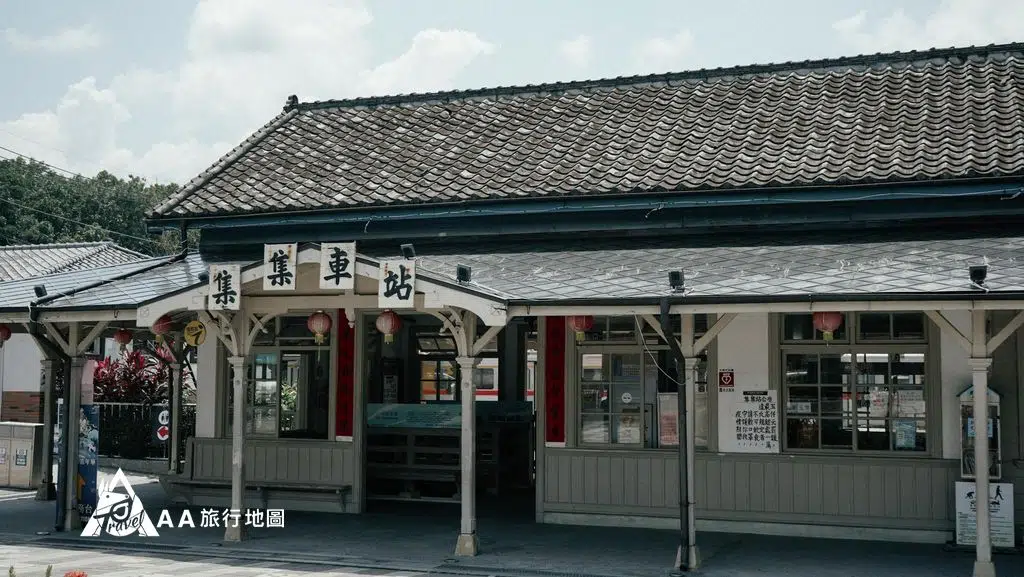 集集車站拍過去也是很好看的